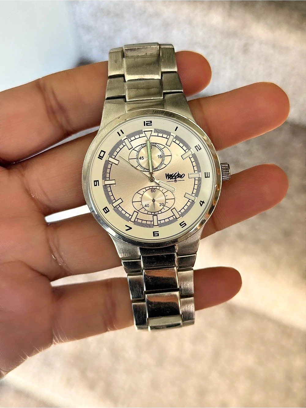 Massimo Men's Watch 42mmSilver Tone Watch